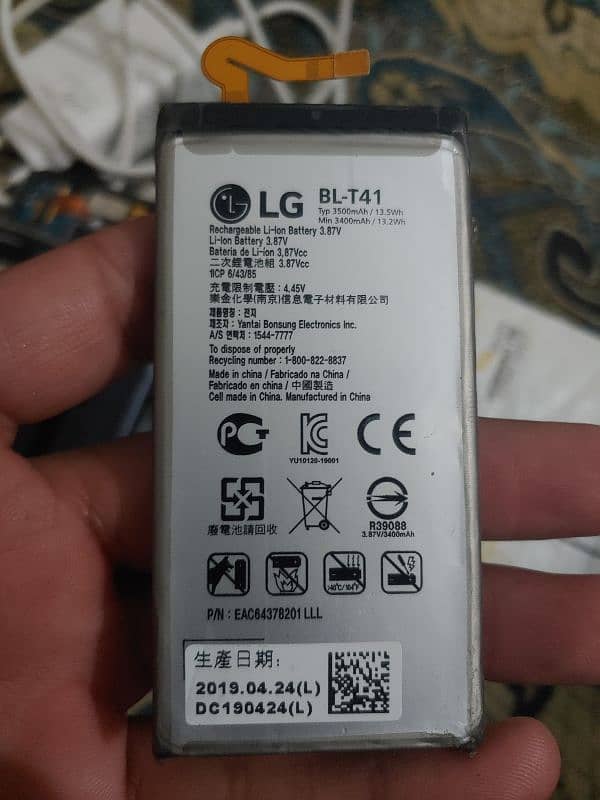 lg g8 all parts available bettry camera sim jacket chargin port body 2