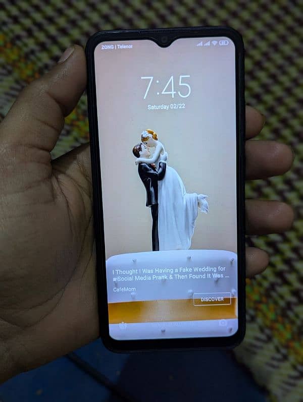 Redmi 9c 4gb 64gb pta approved dual sim with charger 7