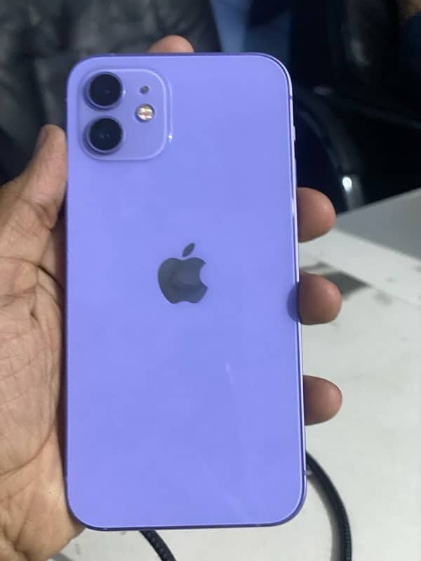 I phone 12 purple colour ( condition 12/10 ) 5