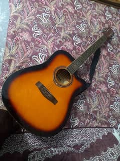 Semi Aquistic Guitar is for urgent sale.