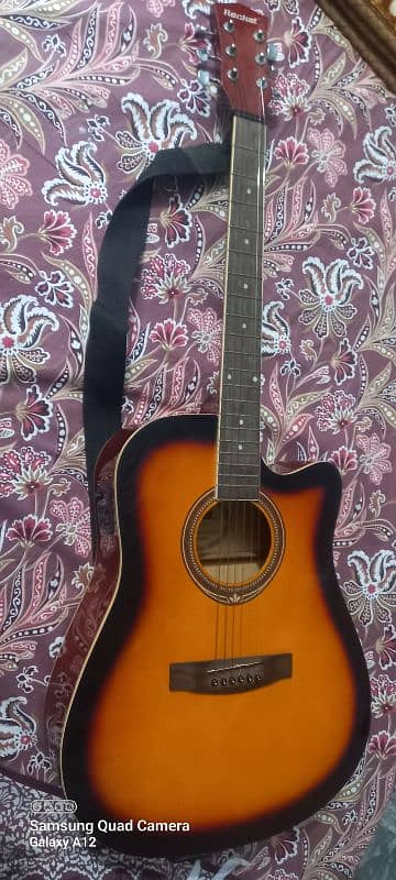 Semi Aquistic Guitar is for urgent sale. 3