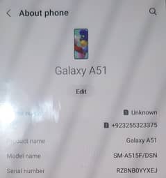 Samsung A51 4G Dual sim