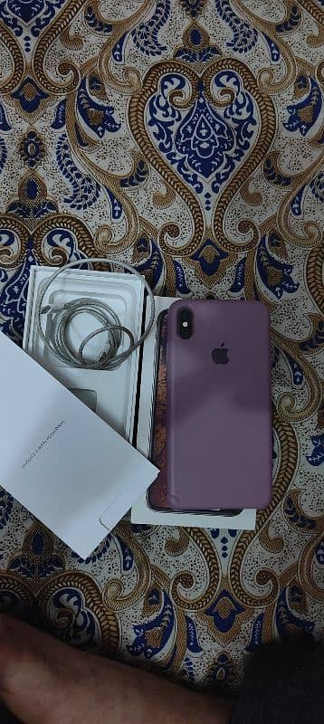 APPLE IPHONE XS MAX FACTORY UNLOCK 64GB WITH BOX NON PTA 86 HEALTH 12