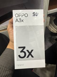 Oppo A3x 4/128 box pack Non Active Company Pack