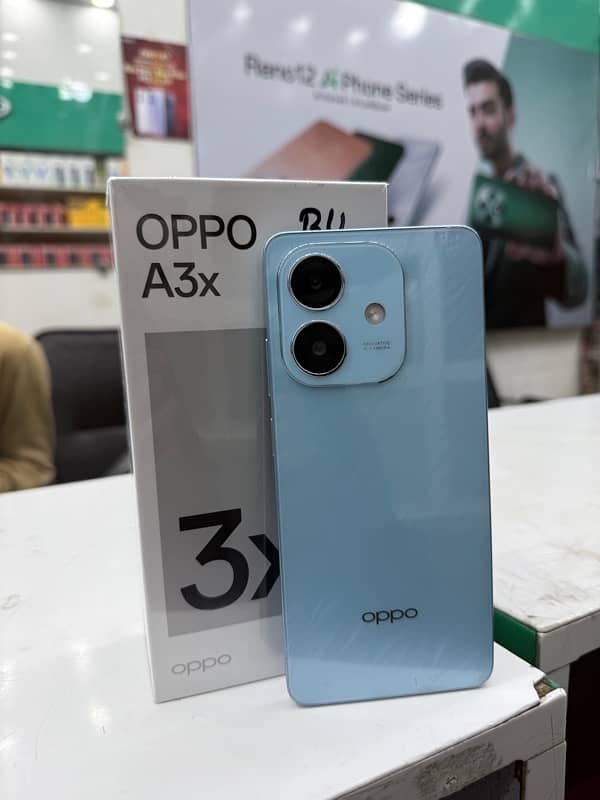 Oppo A3x 4/128 box pack Non Active Company Pack 1