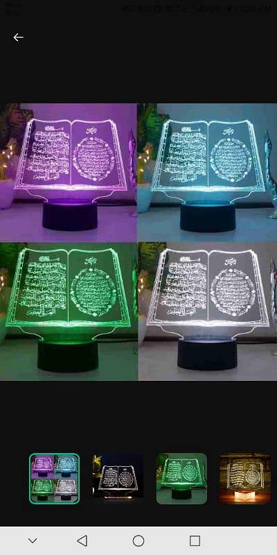 Led side table lamps delivery available all over Pakistan 6