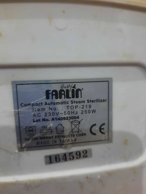 FARLIN Sterlizer (3 Bottle Capacity) 3