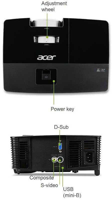 Acer X113PH projector 1