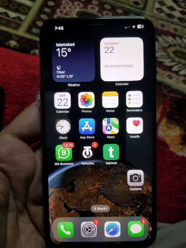 Iphone XS Max 256 GB PTA Approved 13