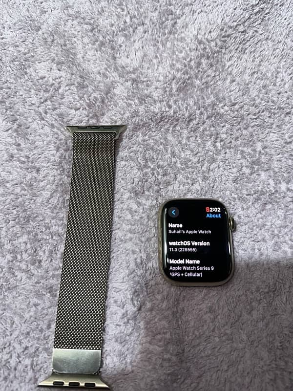 apple watch series 9 stainless steel 45mm 6