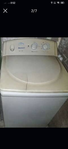 Dawlance washing machine and super Asia Air Dryer