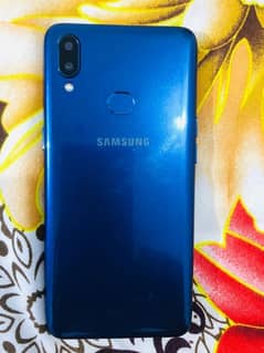 Samsung a10s 2/32 blue colour with original box.