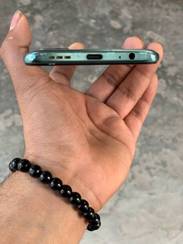 redmi note 10 with box charger and cover 2