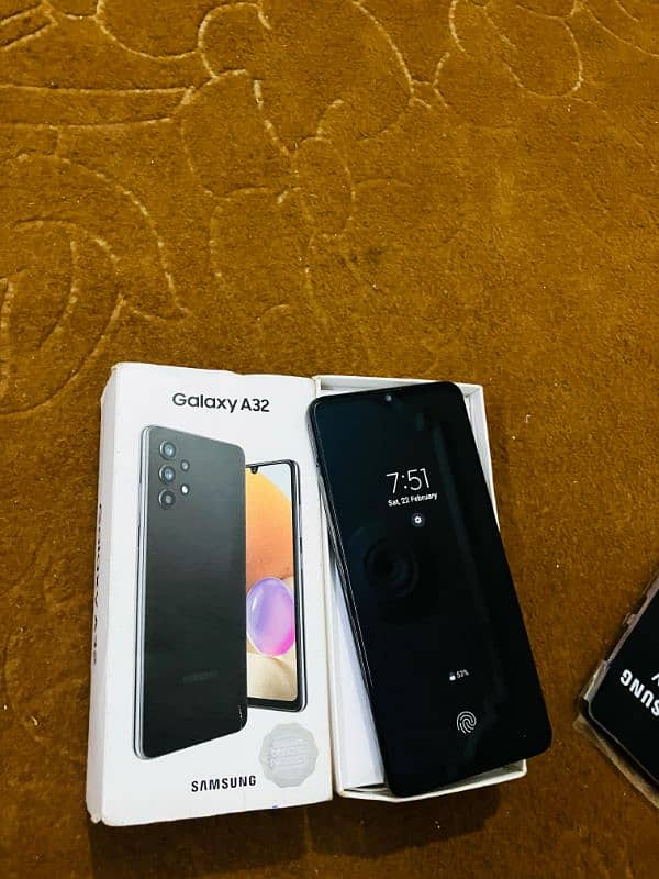 Samsung galaxy a32 6/128 with box pta official approved 1