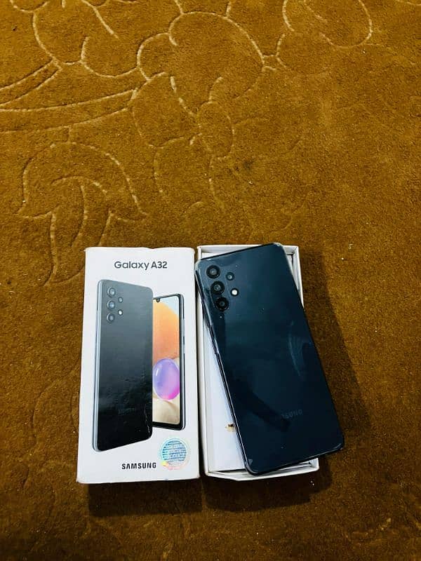 Samsung galaxy a32 6/128 with box pta official approved 4