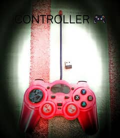 RED COLORED CONTROLLER FOR ANDROID TV