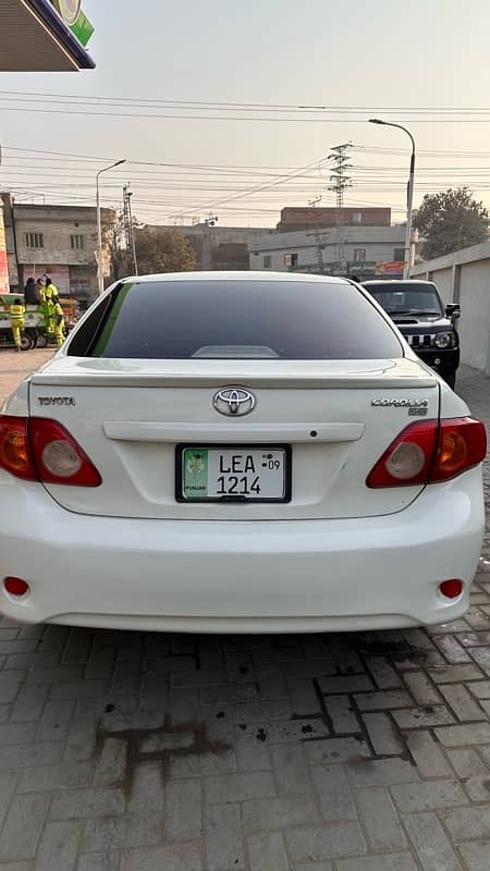 Toyota Corolla XLI 2009 1