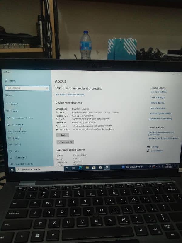 Dell core i5  8ram 250room 0