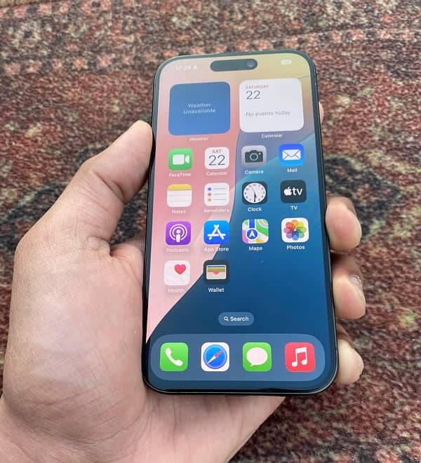 IPhone 15pro Nonpta lush condition(full sim time)WhatsApp(03274117805) 8