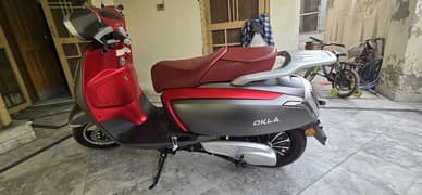 OKLA OMO ELECTRIC SCOOTY | MODEL 2024 | TOTAL GENIUN