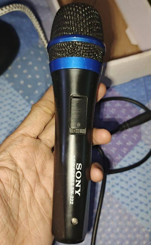 sony new sn-222 microphone 2