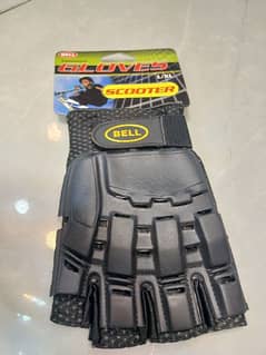 BELL leather cut gloves