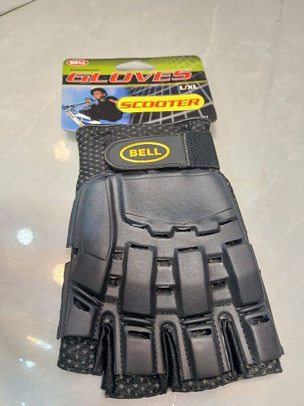 BELL leather cut gloves 0