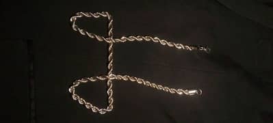 silver chain for men