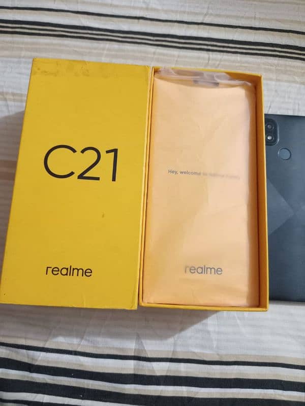 Realme C21 3GB Ram 32GB Rom Dual SIM pTa official approved with box 2