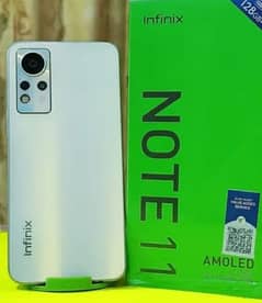 infinix note 11 6/128  mint condition