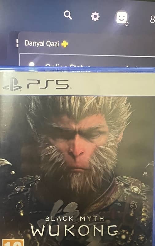 Black Myth Wukong disc for PS5 1