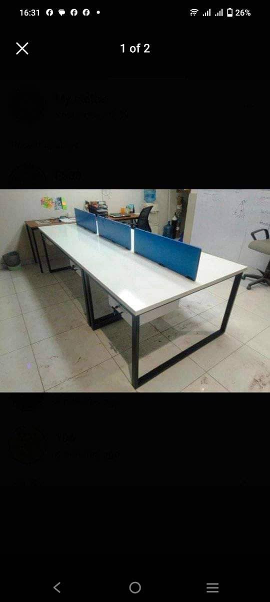 Office Workstation Cubicles Table Available 15