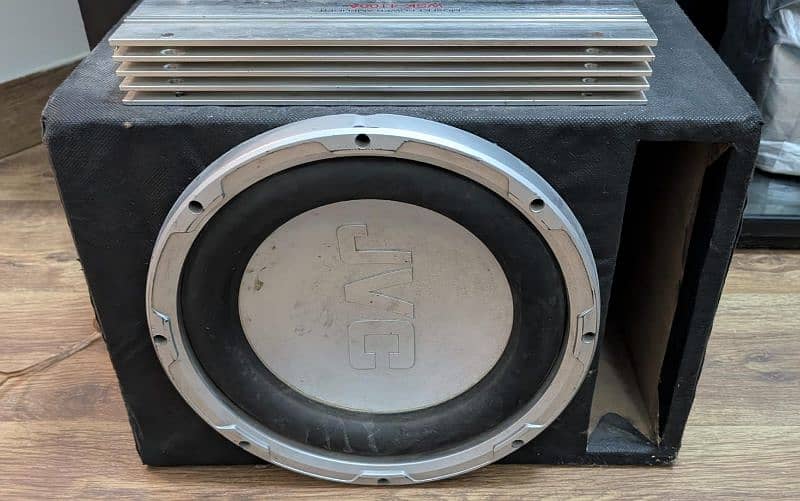 4 Ch Amplifier | JVC Woofer(10inch) | 4 Speakers 4