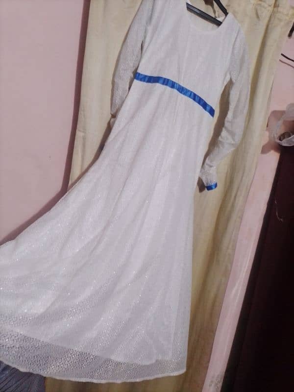 BRANDED Beautiful long Maxi WHITE 1