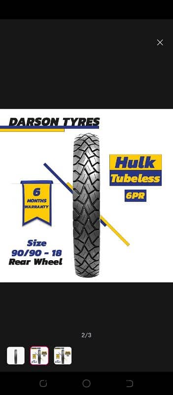 90.90. 18 tubeless darson hulk bikes tube less tyres 0