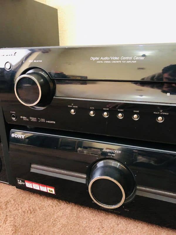 Sony mutki 7.2 amplifiers model no Str-km7500 1