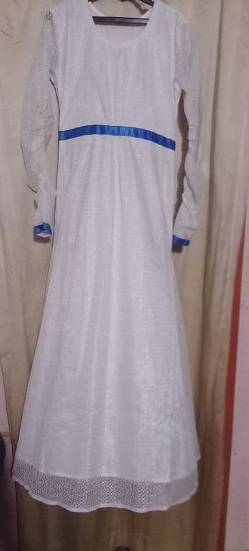 BRANDED Beautiful long Maxi WHITE 2