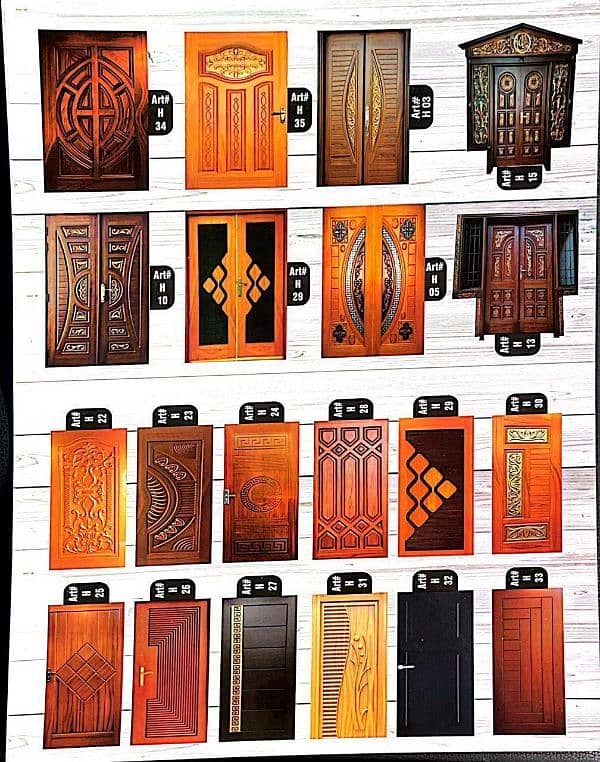 New engeenring doors playee sheet on order a available 12