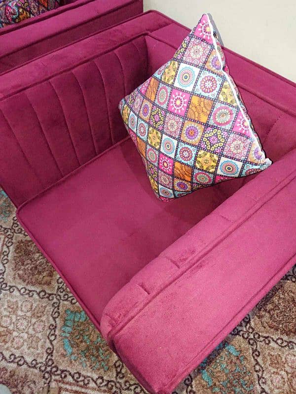 Sofa Set 7 Seater Velvet 1