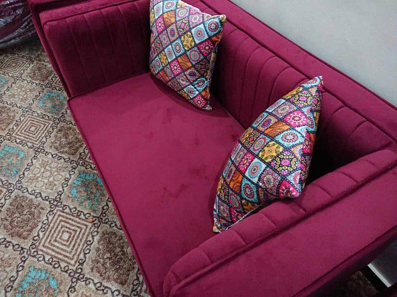 Sofa Set 7 Seater Velvet 4