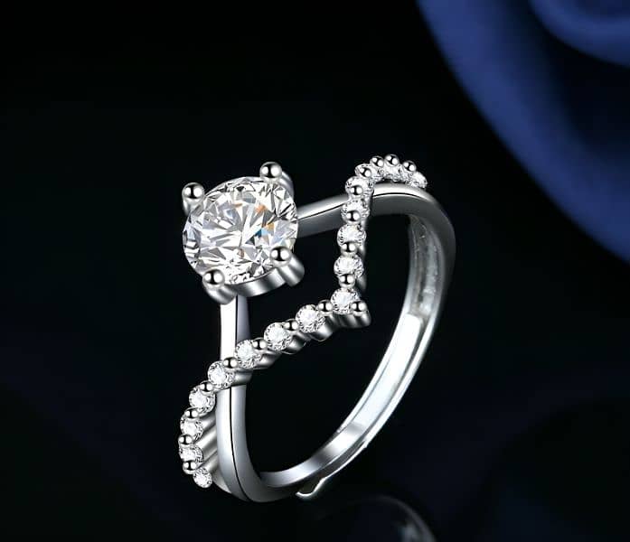 Crystal Diamond Ring – Shine Like a Star! 2