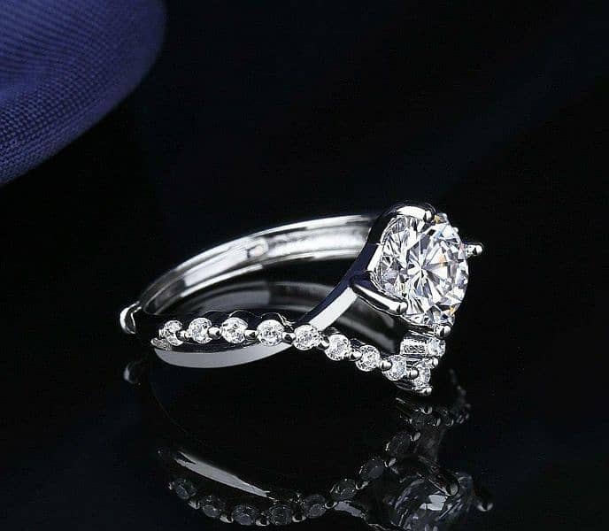 Crystal Diamond Ring – Shine Like a Star! 3