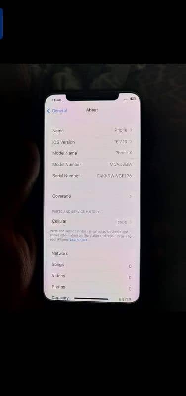 Iphone x 64gb Non Pta 3