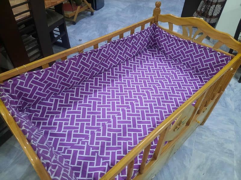 Baby Bed with mattress 4