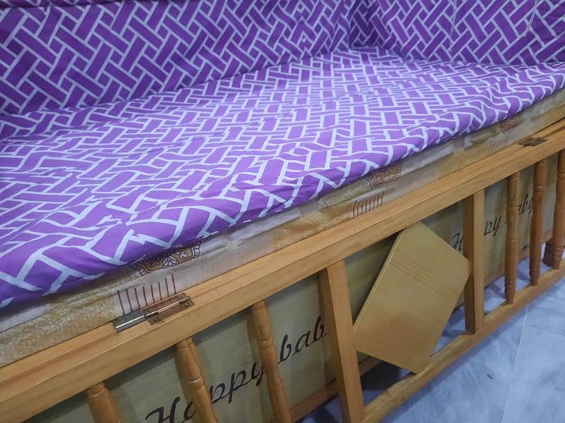 Baby Bed with mattress 7