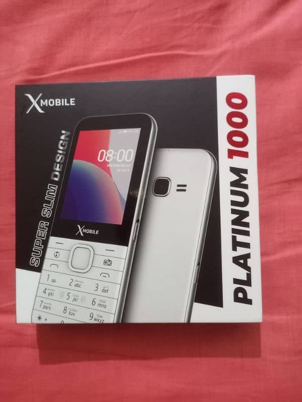 XMobile Platinum1000 very good condition with Box 0