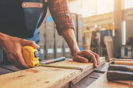 Carpenter wood workshop helper job