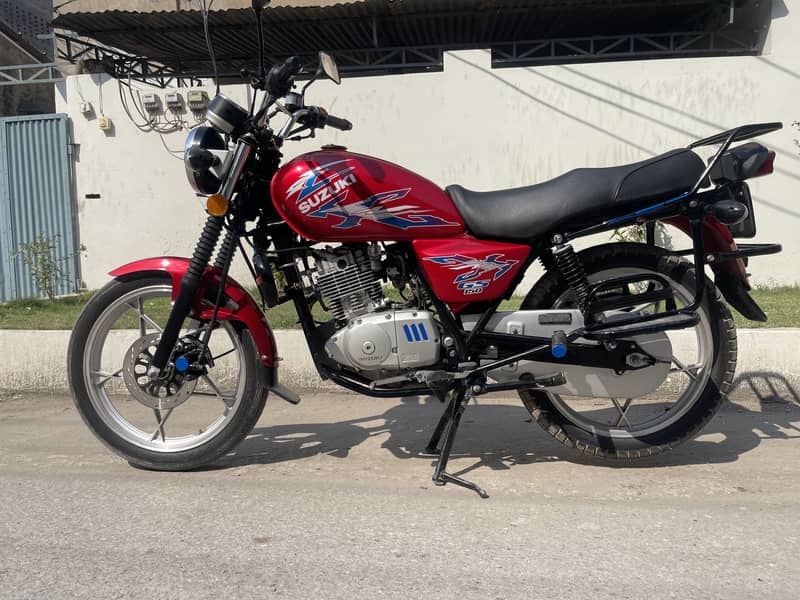 Suzuki GS 150 | Model 2022 | Red Colour | LAHORE Registered 1