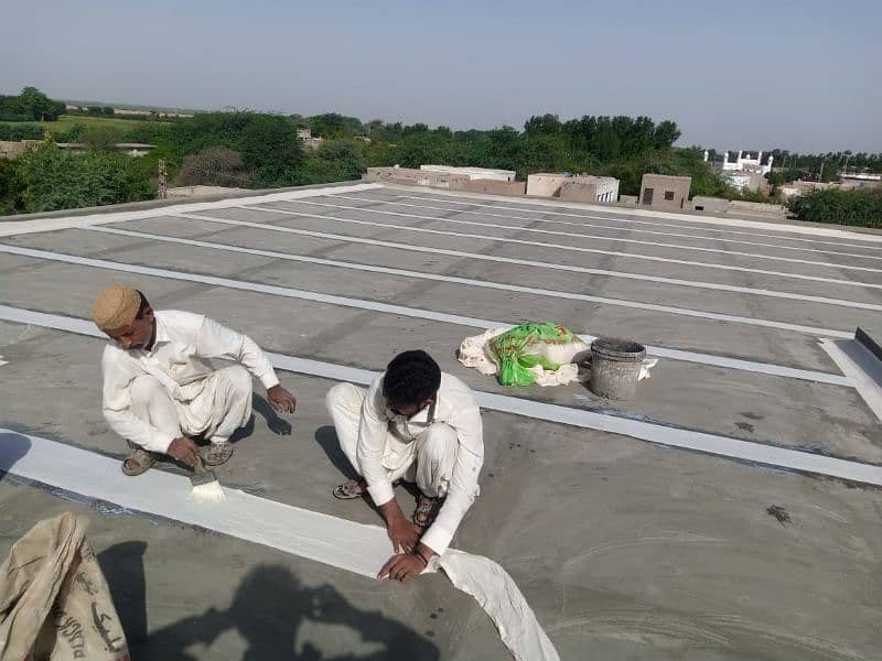 Roof Chemical Services, Roof Water Proofing, Roof Insulation Service 4