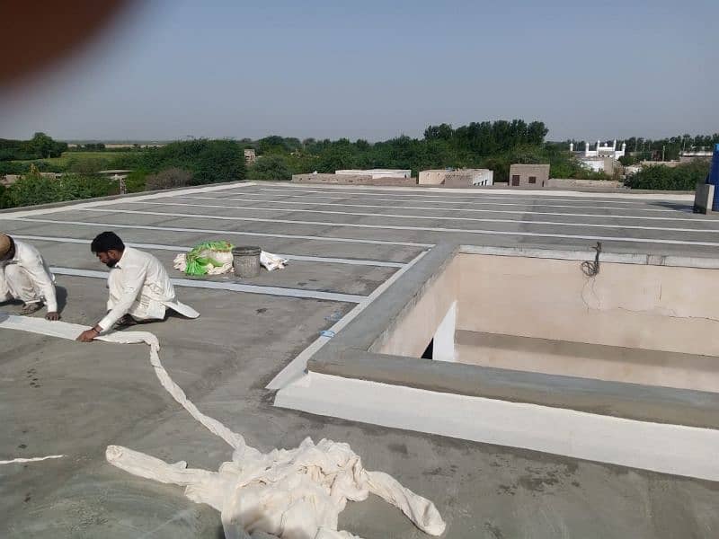 Roof Chemical Services, Roof Water Proofing, Roof Insulation Service 6